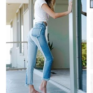 REVICE ZIGGY CROP JEANS